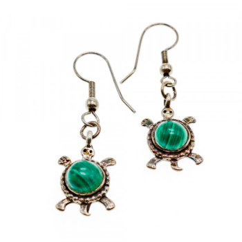 925 Sterling Silver Malachite 