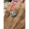 925 Sterling Silver Mother Of Pearl Ring Size 6