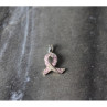 925 Sterling Silver Pink CZ Pendant