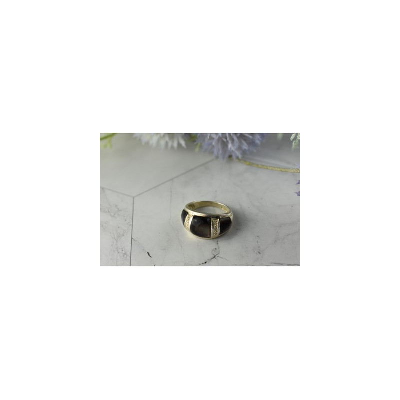 925 STERLING SILVER MOTHER OF PEARL RING SIZE 8