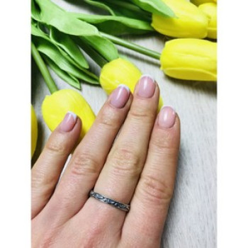 925 Sterling Silver Band Ring Size 9
