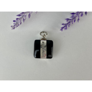 925 Sterling Silver Onyx Friends Pendant