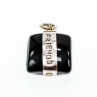925 Sterling Silver Onyx Friends Pendant