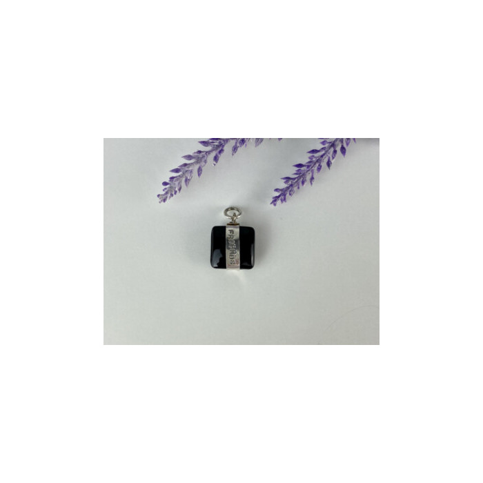 925 Sterling Silver Onyx Friends Pendant