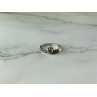 925 Sterling Silver White CZ Ring Size 5.5