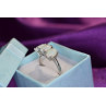 925 Sterling Silver Opal Ring Size 9