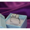 925 Sterling Silver Opal Ring Size 9