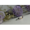 925 Sterling Silver Multi Gemstones Ring Size 9.5