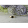 925 Sterling Silver Black Spinel Ring Size 8.5