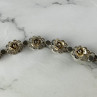 Vintage 925 Sterling Silver Bracelet Size 7 In
