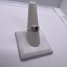 925 Sterling Silver Amethyst Ring Size 8