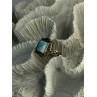 925 Sterling Silver Bbj Larimar Ring Size 5
