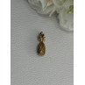 14K YELLOW GOLD PINEAPPLE PENDANT LENGTH 0.85