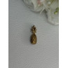 14K YELLOW GOLD PINEAPPLE PENDANT LENGTH 0.85