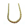 925 Sterling Silver Gold Plated Necklace Italy