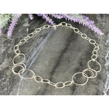 925 Sterling Silver Necklace Italy