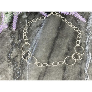 925 Sterling Silver Necklace Italy