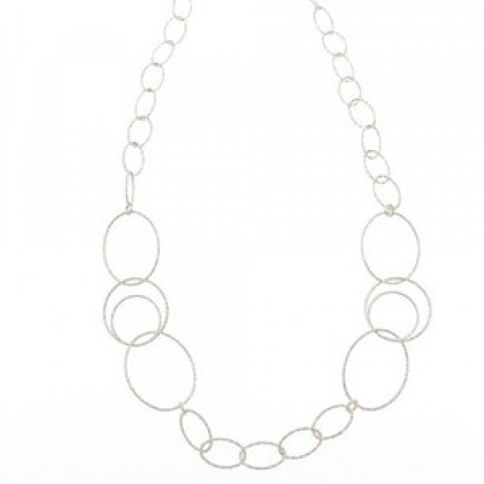 925 Sterling Silver Necklace Italy