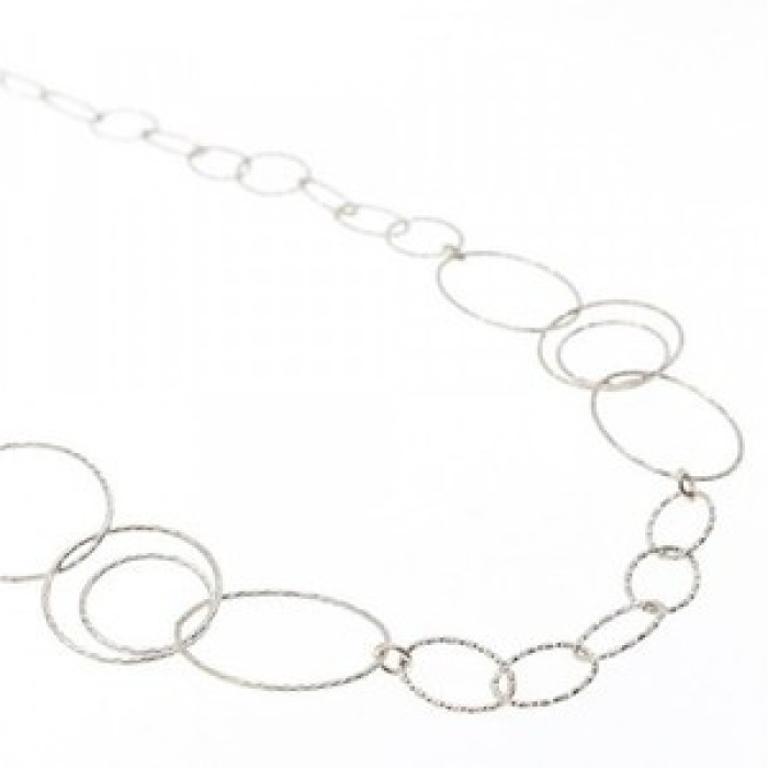 925 Sterling Silver Necklace Italy