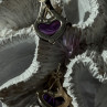 925 Sterling Silver Amethyst Heart & Marcasite Earrings Length 0.90 Inch