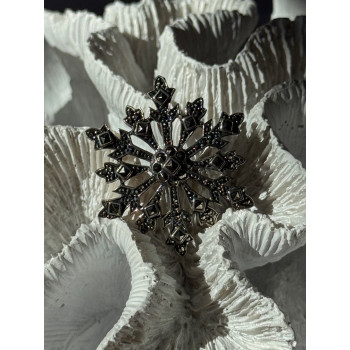 925 Sterling Silver Sapphire Beryl Topaz Heart Pendant Cross