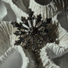 925 Sterling Silver Snowflake Marcasite Pendant