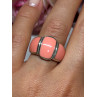 925 Sterling Silver Agate Ring Size 7.5