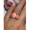 925 Sterling Silver Agate Ring Size 7.5