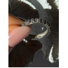 925 Sterling Silver Marcasite Band Ring Size 8