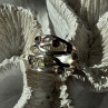 925 Sterling Silver Multi Color Tourmaline Ring Size 6.5