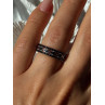 925 Sterling Silver Onyx Ring Size 7