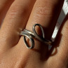 Unique Design 925 Sterling Silver Ring Size 9