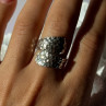 Elegant Design 925 Sterling Silver Ring Sizable