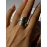 Elegant Design 925 Sterling Silver Ring Sizable