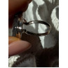 925 Sterling Silver Rutilated Quartz Ring Size 10