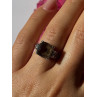 Vintage 925 Sterling Silver Hessonite Ring Size 7