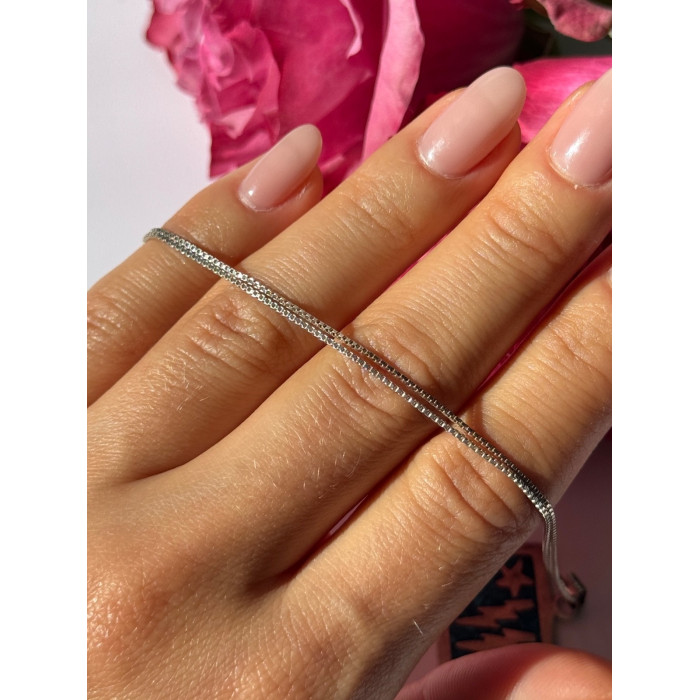 925 Sterling Silver Turquoise Necklace Length 21 inch