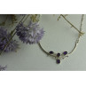 925 Sterling Silver Iolite Necklace