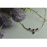 925 Sterling Silver Iolite Necklace