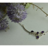 925 Sterling Silver Iolite Necklace
