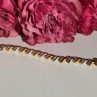 Italy Milor 925 Sterling Silver Gold Plated Bracelet 7 Inch