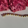 Italy Milor 925 Sterling Silver Gold Plated Bracelet 7 Inch