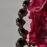 Vintage 925 Sterling Silver Onyx & Marcasite Bracelet 7 Inch