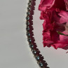 925 Sterling Silver Blue Topaz Bracelet 7.5 Inch