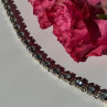 925 Sterling Silver Blue Topaz Bracelet 7.5 Inch