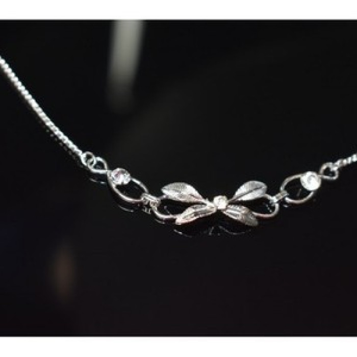 925 Sterling Silver CZ Necklace