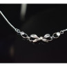 925 Sterling Silver CZ Necklace