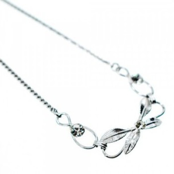 925 Sterling Silver CZ Necklace
