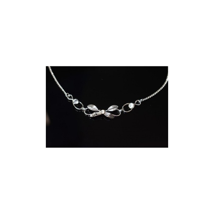 925 Sterling Silver CZ Necklace