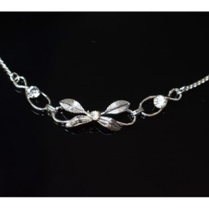 925 Sterling Silver CZ Necklace